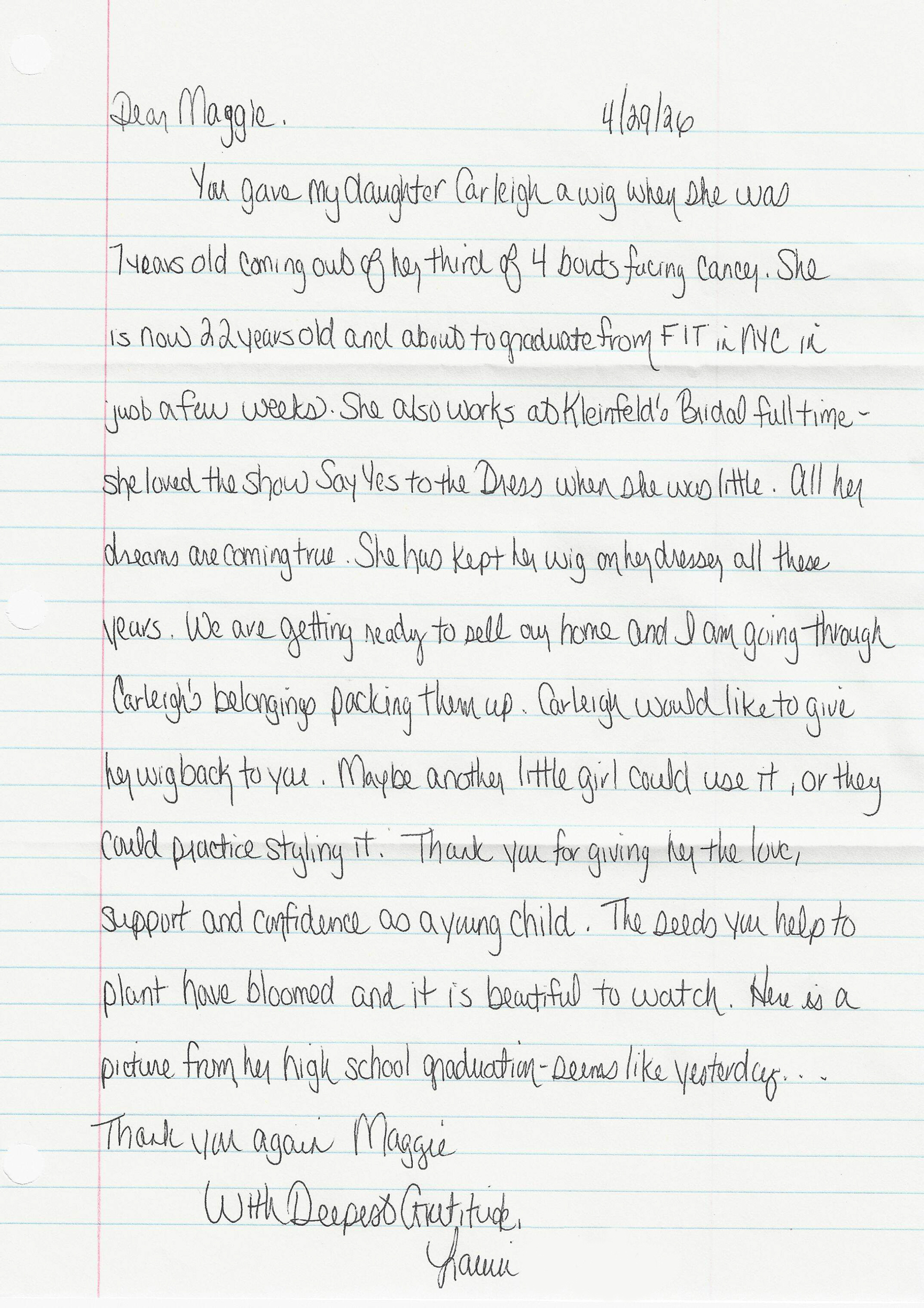 Testimonials - Maggie\'s Wigs 4 Kids of Michigan - Letter-from-Carleigh's-Family-2026