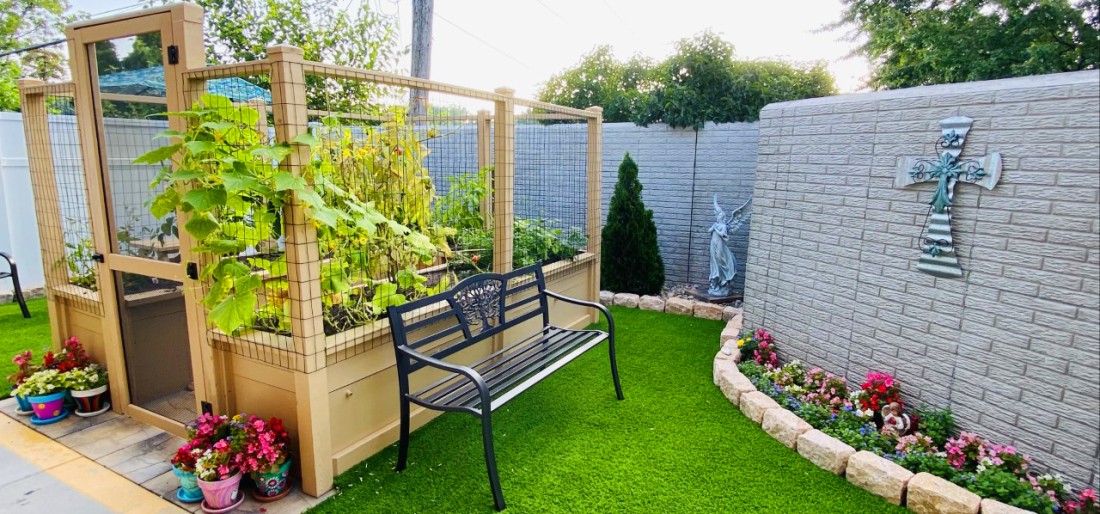 Support services for Children and Families in Michigan  - Raised_Therapy_Garden_8-20-2021