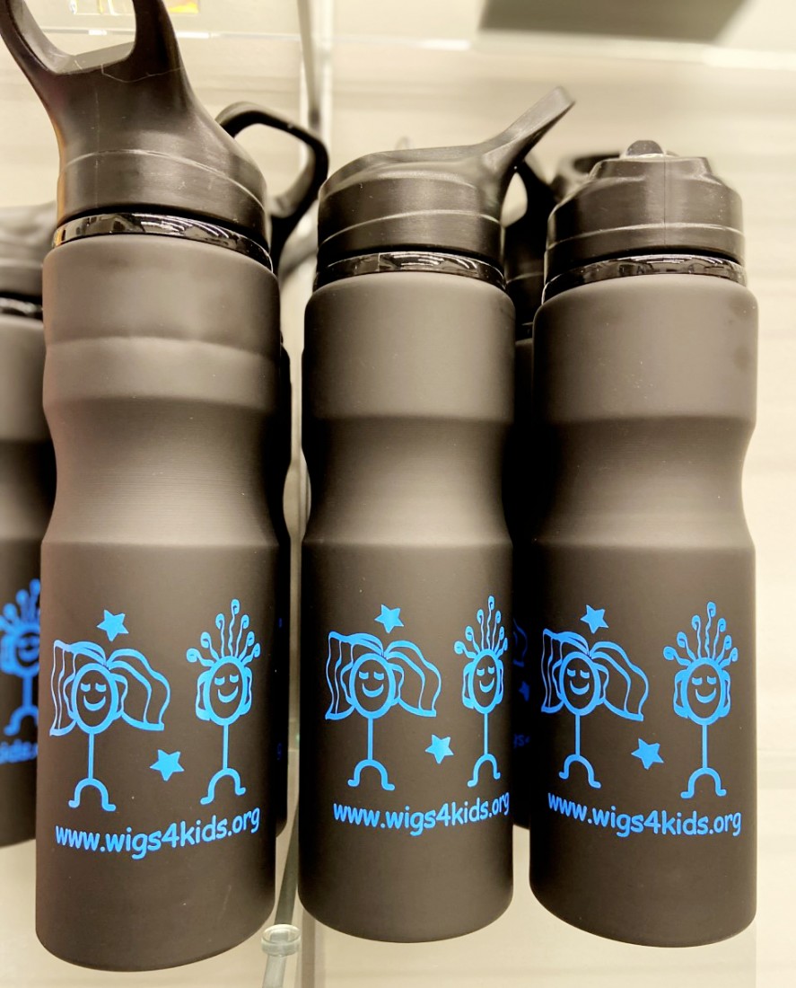 Merchandise - Wigs4Kids of Michigan - sports-bottle