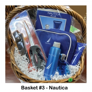 Fillet Knife,										
Nautica Cologne & Body Wash,								
Nautica Travel Bag & Items