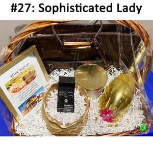 Brown Sorrentino Purse, Prosecco Champagne, Outback Gift Card, Macy's Diamond Disc Pendant Necklace, Candle

Total Basket Value: $410.00