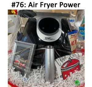 Power AirFryer, Tongs, 2 Pot Holders, Kitchen Dish Towel, Village, Shaker

Total Basket Value: $139.00